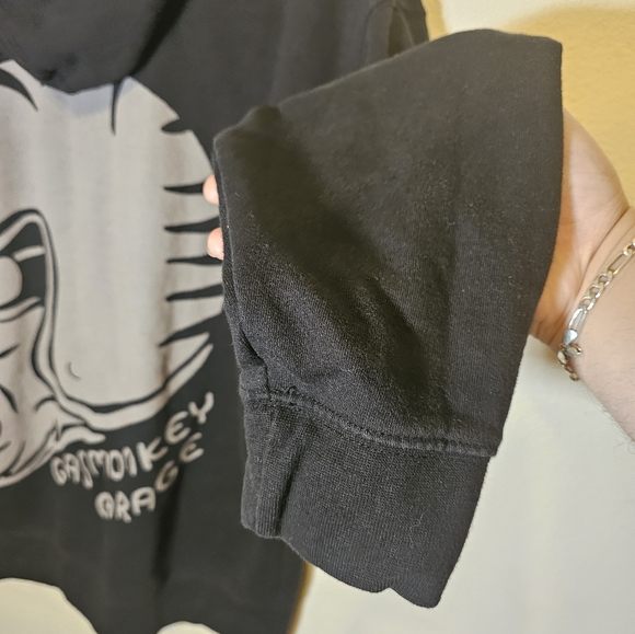 Gas Monkey Garage men's medium hooded zip up - Picture 11 of 15